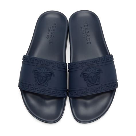 versace flip flops men's